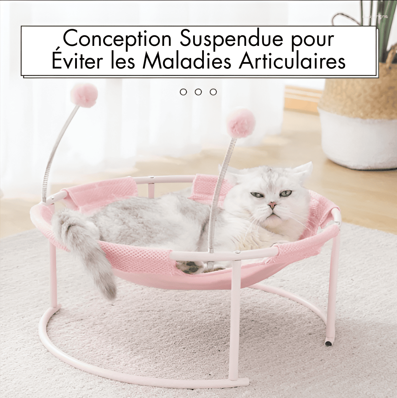 Chats-Lit Hammac Douillet pour Chats Lilas et compagnies™