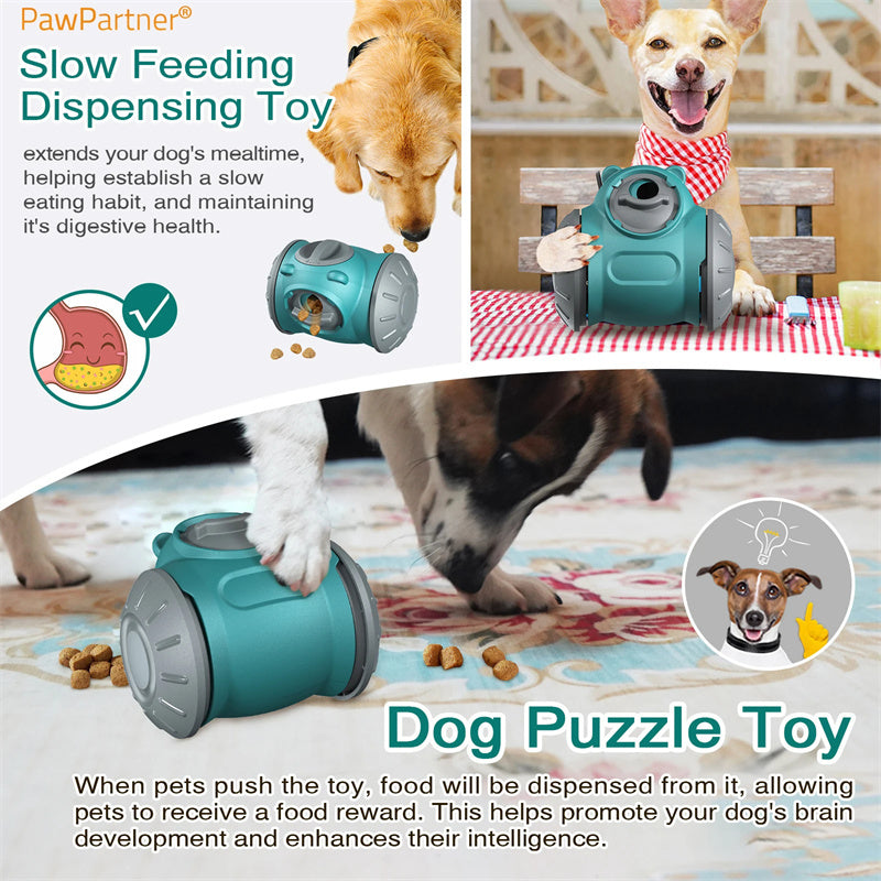 Chiens-Jouet Culbuto Interactif - Stimule QI et Ralentit Alimentation Crimson Medea