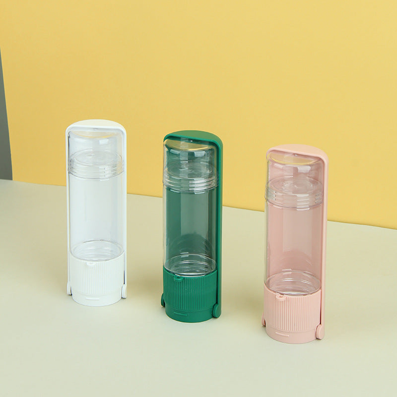 🐾 Bouteille d'Eau Portable avec Bol Rétractable - Voyage Crimson Medea