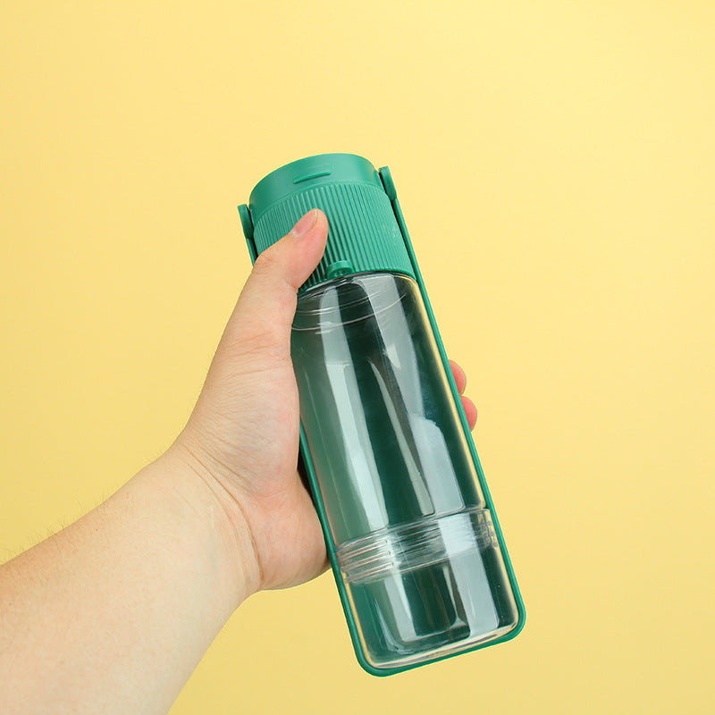 🐾 Bouteille d'Eau Portable avec Bol Rétractable - Voyage Crimson Medea