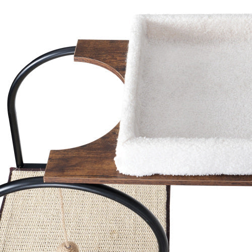 Chats-Arbre à chat tour pour l'intérieur White Hermes