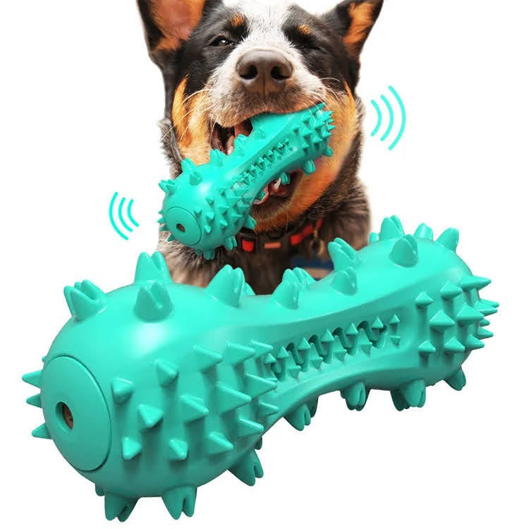 Chiens🐾 Lot de 3 Jouets pour chiens – Balle corde + jouet brosse à dents Teal Zeus