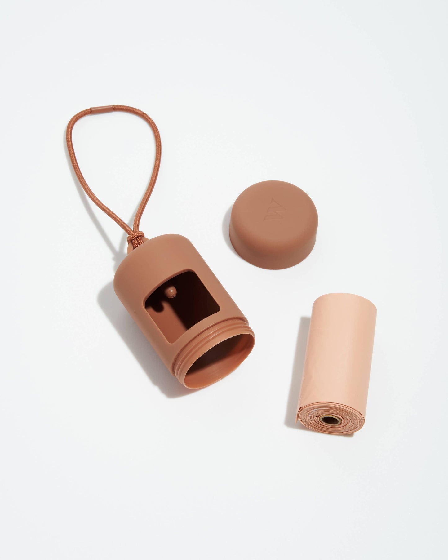 Porte-Sacs Cocoa - Distributeur Élégant pour Promenades Stylées Burgundy Perses