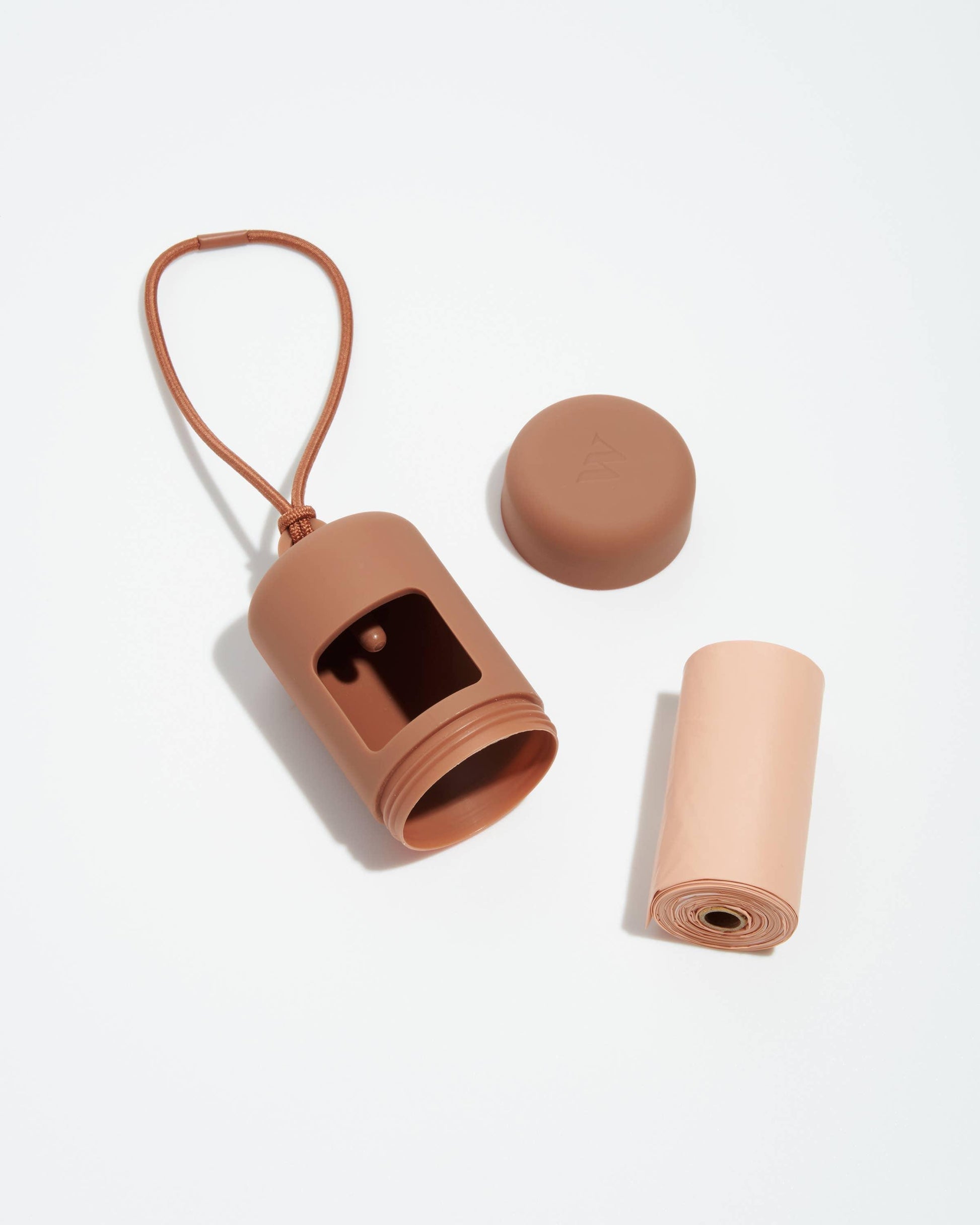 Porte-Sacs Cocoa - Distributeur Élégant pour Promenades Stylées Burgundy Perses