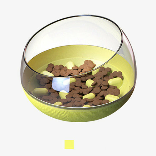 Gamelle Spatiale Anti-Glouton - Design Futuriste pour Chiens & Chats 🚀✨ Maroon Asteria