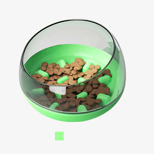 Gamelle Spatiale Anti-Glouton - Design Futuriste pour Chiens & Chats 🚀✨ Maroon Asteria