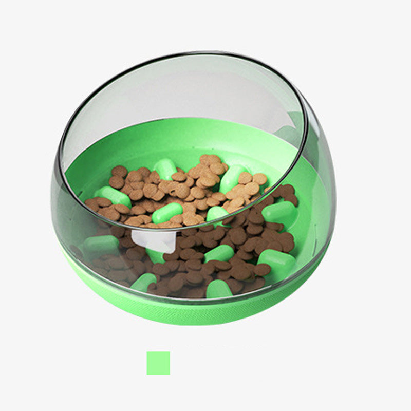 Gamelle Spatiale Anti-Glouton - Design Futuriste pour Chiens & Chats 🚀✨ Maroon Asteria