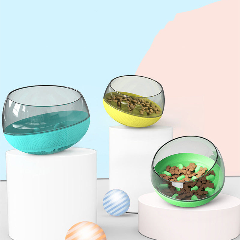 Gamelle Spatiale Anti-Glouton - Design Futuriste pour Chiens & Chats 🚀✨ Maroon Asteria
