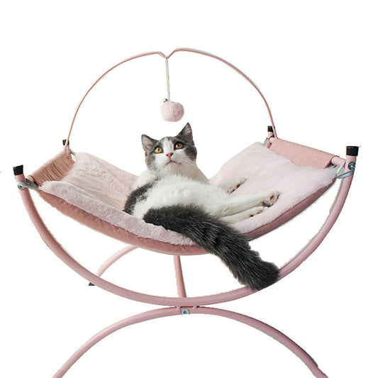 Chats-🛋️ Fauteuil Relax Chat 4 Saisons - Confort Universel Premium Crimson Medea