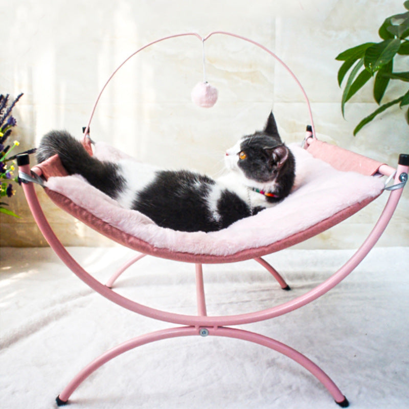 Chats-🛋️ Fauteuil Relax Chat 4 Saisons - Confort Universel Premium Crimson Medea