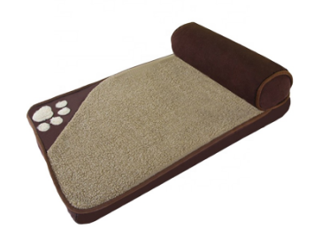 🐾 Grand Lit Rectangulaire Oxford - Confort XXL Chiens et Chats Tan Cress
