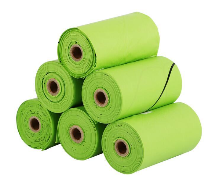 Sacs à Déjections Compostables 120 unités - Éco-Responsable & Chic Yellow Lavender