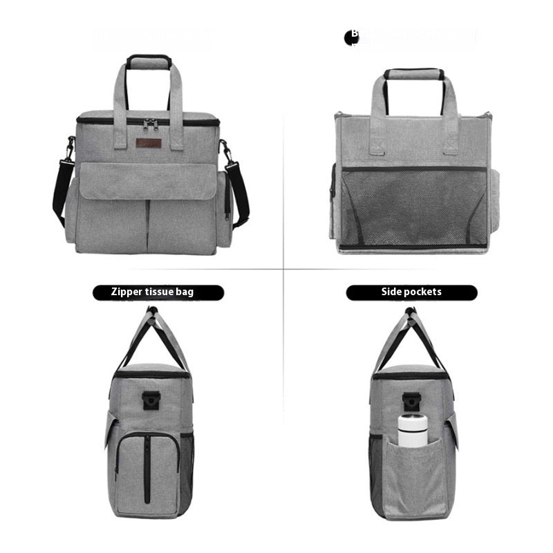 Sac de Voyage Chic pour Toutou - Kit Aventurier Grande Capacité ✨ Crimson Medea