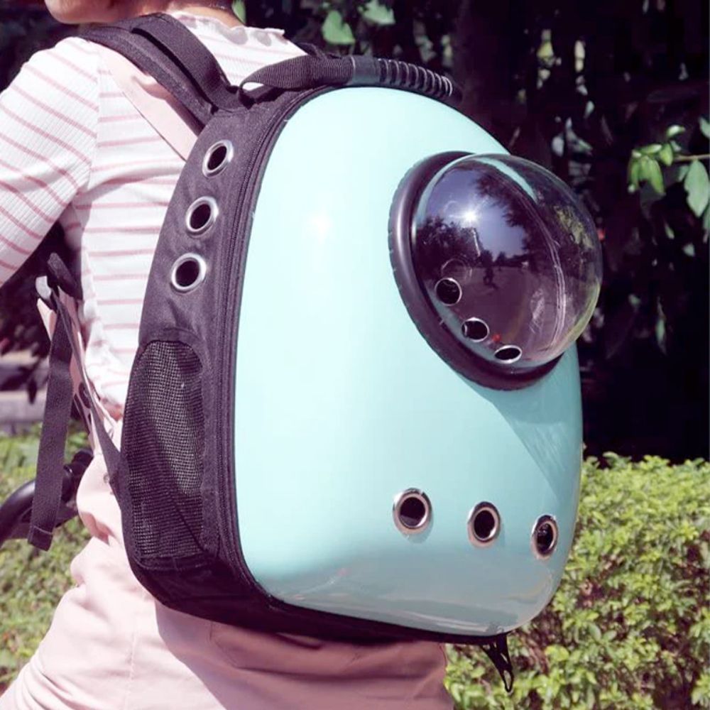 🐾 Sac à Dos Transport Coque Rigide - L'Aventurier Chic pour Compagnons Lilas et compagnies™