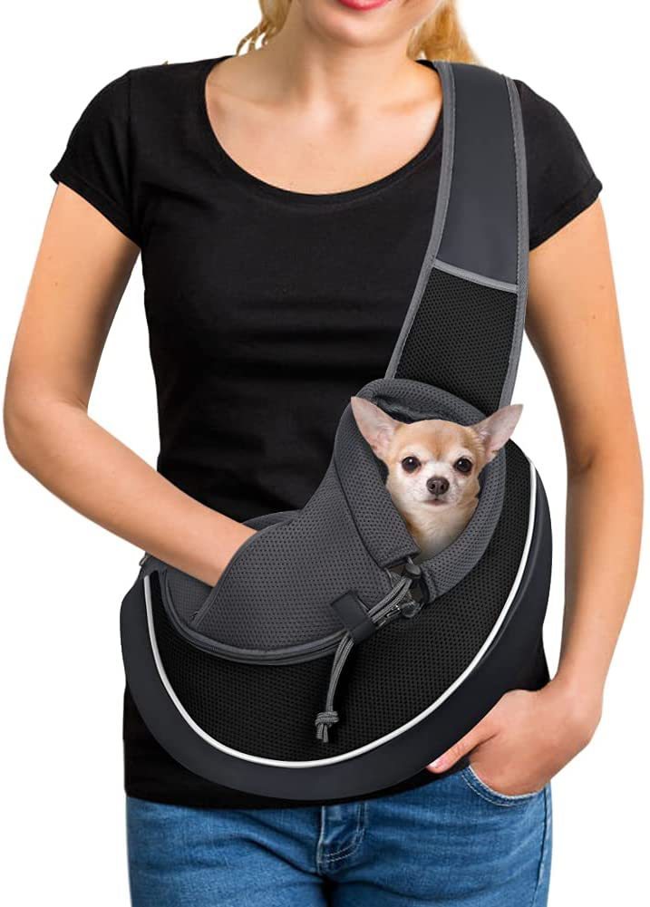 Sac Transport Animaux Bandoulière - Style Chic & Aventure Portable Crimson Medea