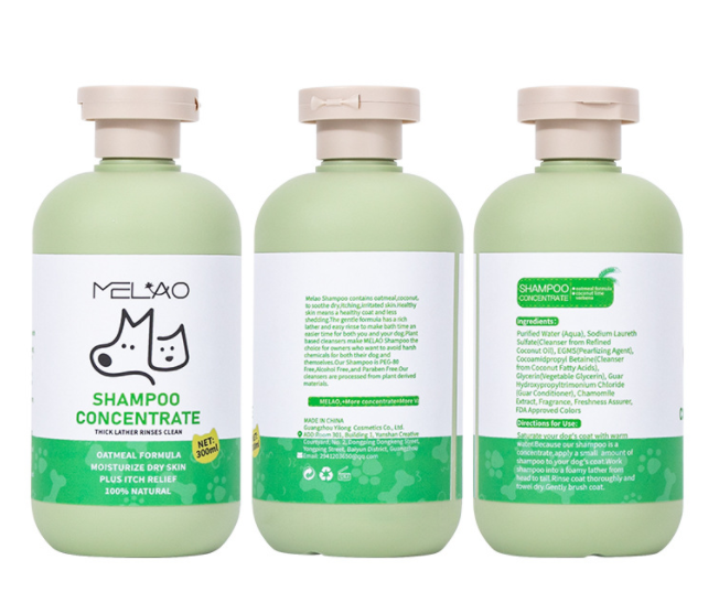 Shampoing Doux à l'Avoine pour Animaux Harlequin Iolaus