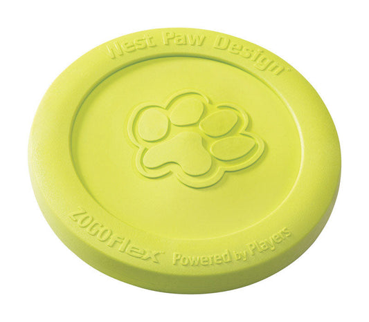 Chiens-West Paw Zogoflex Zisc - Frisbee Vert en Caoutchouc Synthétique pour Chien Rose Chloe