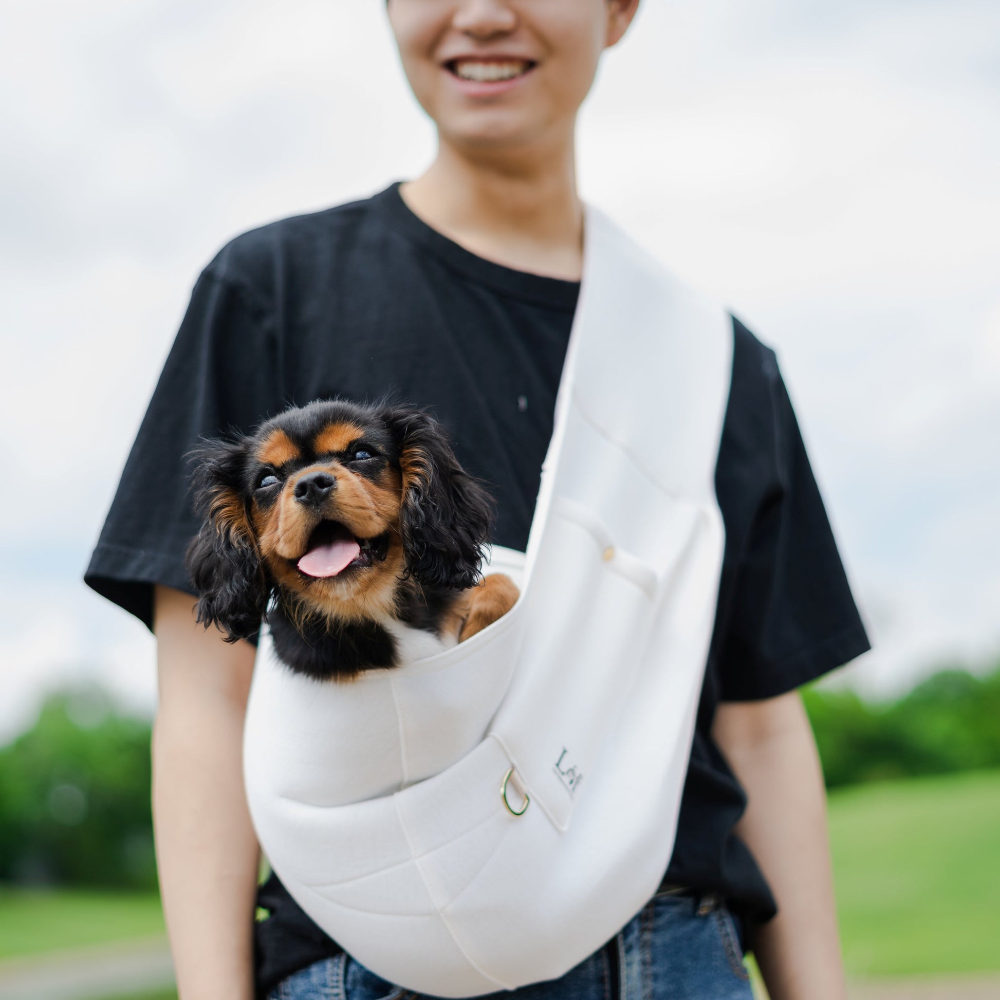 🐾 Porte-Bébé Néoprène Premium - Transport Sécurisé Petits Animaux Emerald Alfie