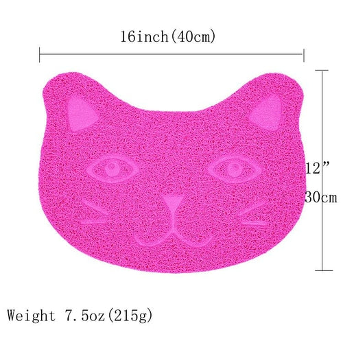 Tapis Magique Anti-Litière - Protection Stylée pour Sols ✨🐱 Teal Zeus