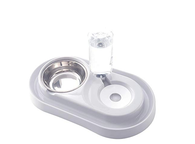 Bols Acier Inoxydable + Bouteille Eau Automatique - Station Complète Tan Cress