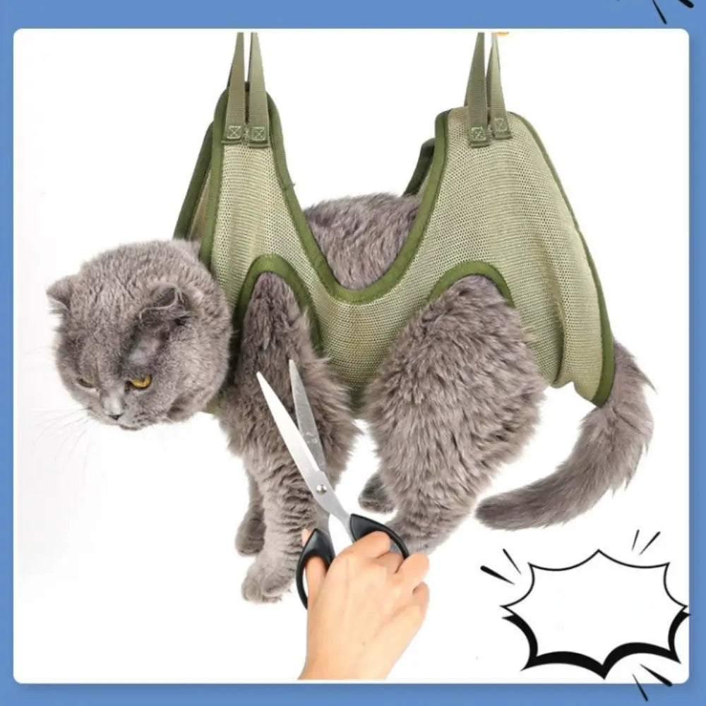 Chats - 🛁 Sac Spa Hamac Chat - Toilettage Zen et Sécurisé Yellow Pandora