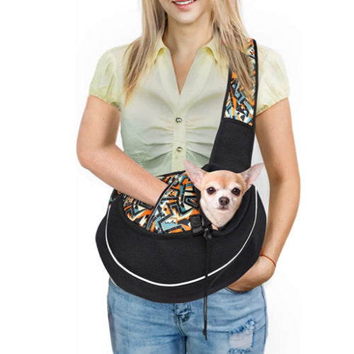 Sac Transport Animaux Bandoulière - Style Chic & Aventure Portable Crimson Medea