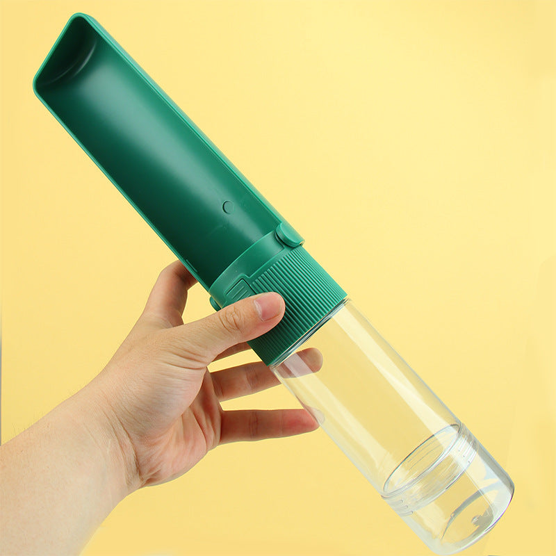 🐾 Bouteille d'Eau Portable avec Bol Rétractable - Voyage Crimson Medea