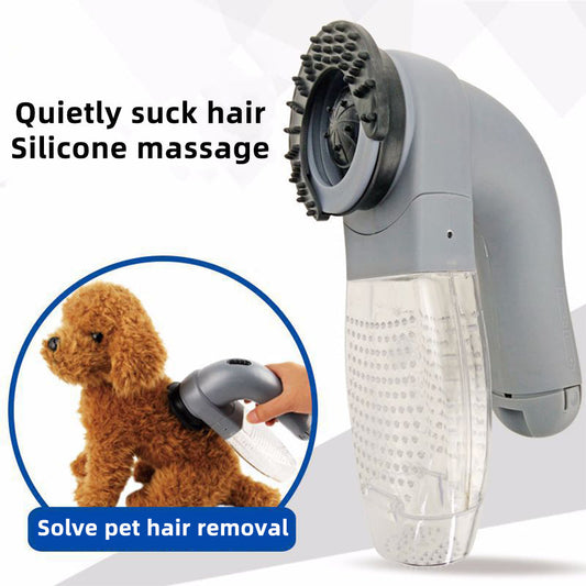 Brosse Électrique Spa pour Animaux - Massage & Démêlage Magique ✨🐾 Maroon Asteria
