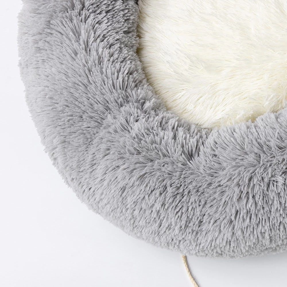 Lit Douillet Peluche Premium - Livraison Rapide pour Chiens et Chats Teal Zeus