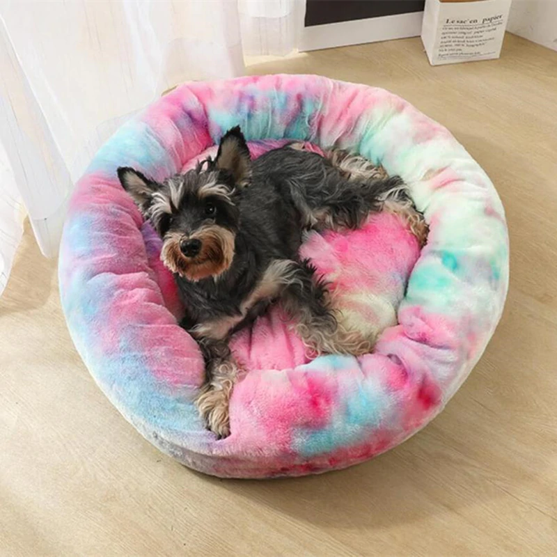 Lit Calmant Anti-Stress XL Lavable - Confort Profond pour Chiens et Chats White Hermes