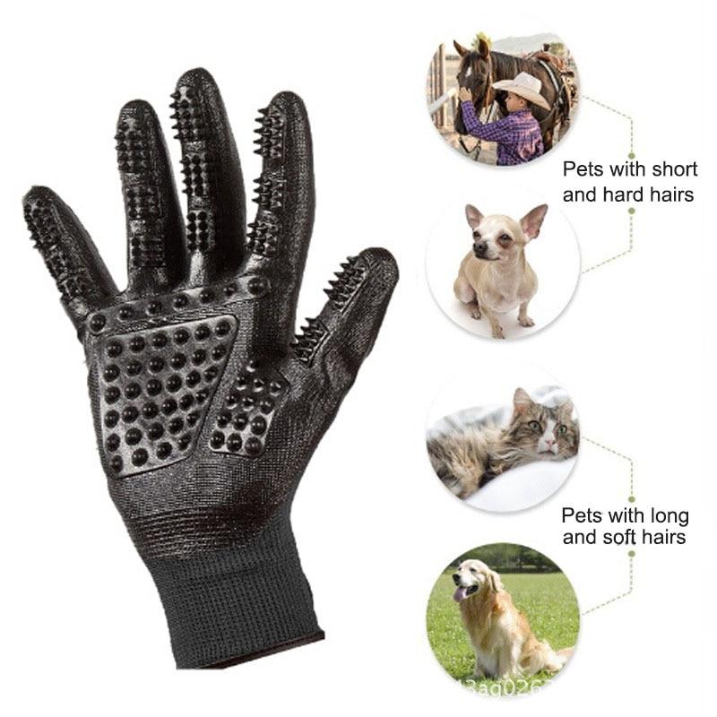 Gants de Toilettage Premium (Paire) - Livraison Rapide Garantie Teal Zeus
