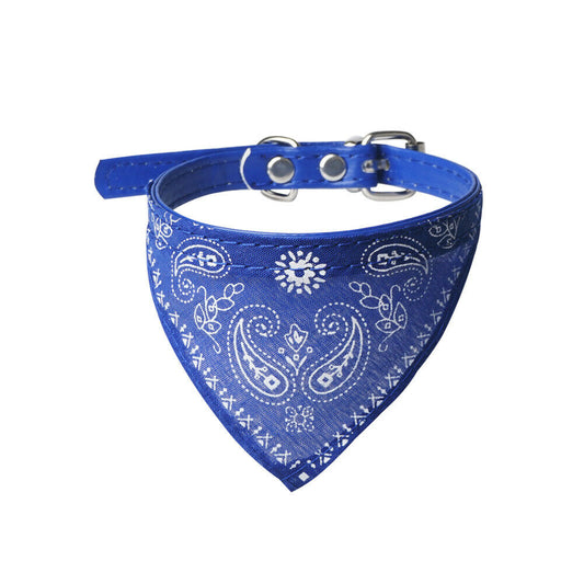 Chiens-Bandana Chien Bleu - Accessoire Chic & Tendance Teal Zeus