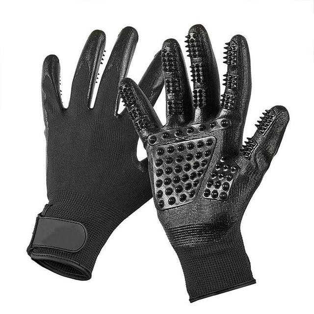 Gants de Toilettage Premium (Paire) - Livraison Rapide Garantie Teal Zeus