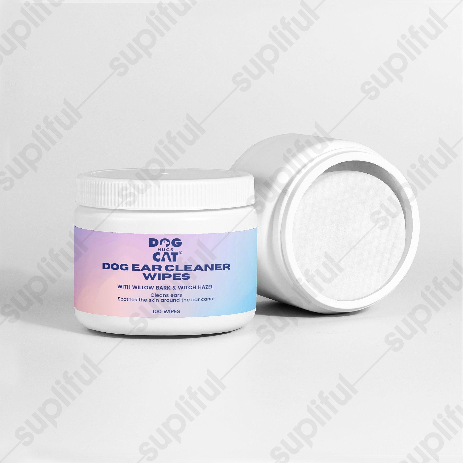 Chiens-🐾 Lingettes Nettoyantes Oreilles - Hygiène Naturelle Chiens White Diomedes