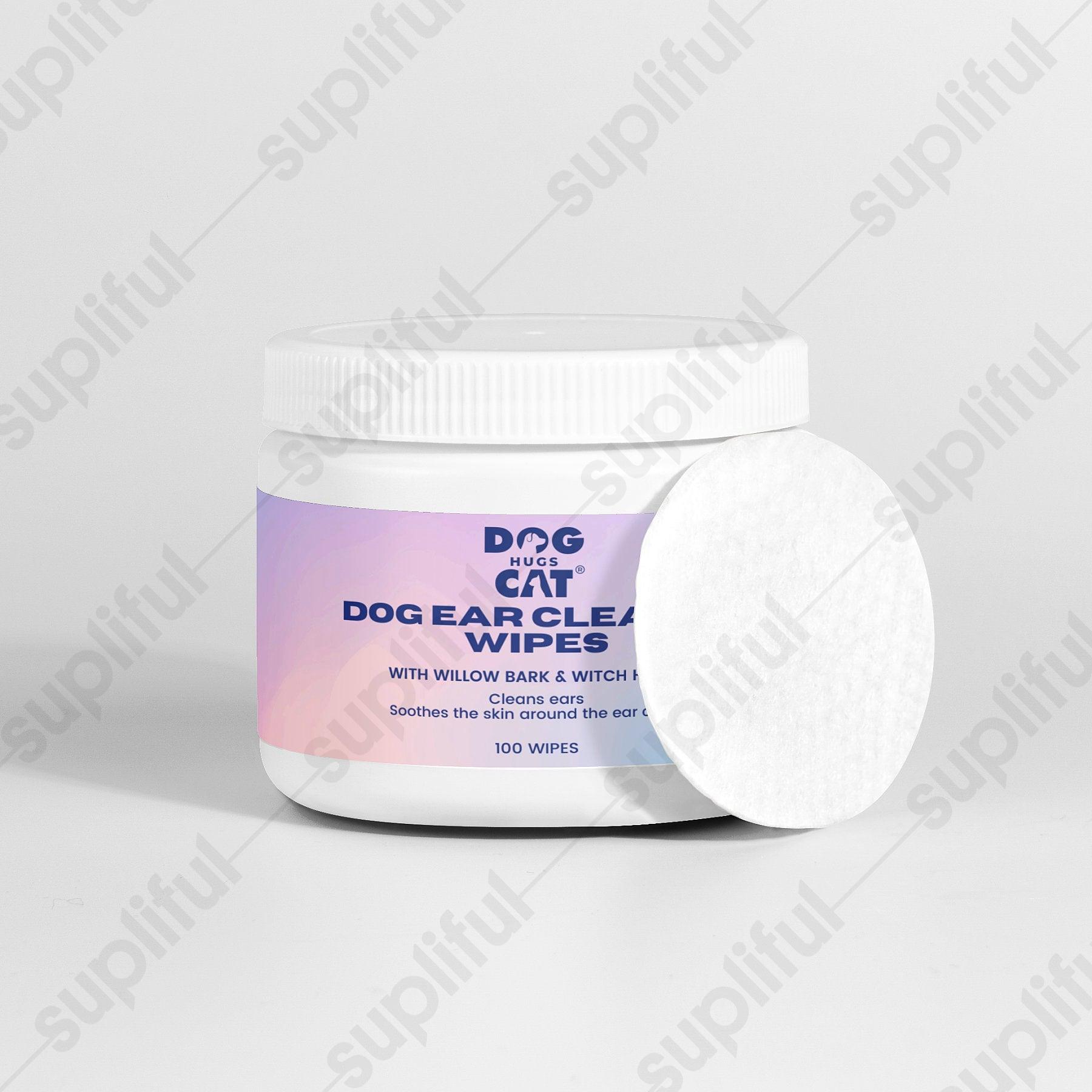 Chiens-🐾 Lingettes Nettoyantes Oreilles - Hygiène Naturelle Chiens White Diomedes