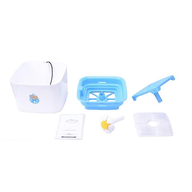 Fontaine à Eau Ultra Silencieuse 2.5L - Hydratation Premium Chiens et Chats Tan Cress