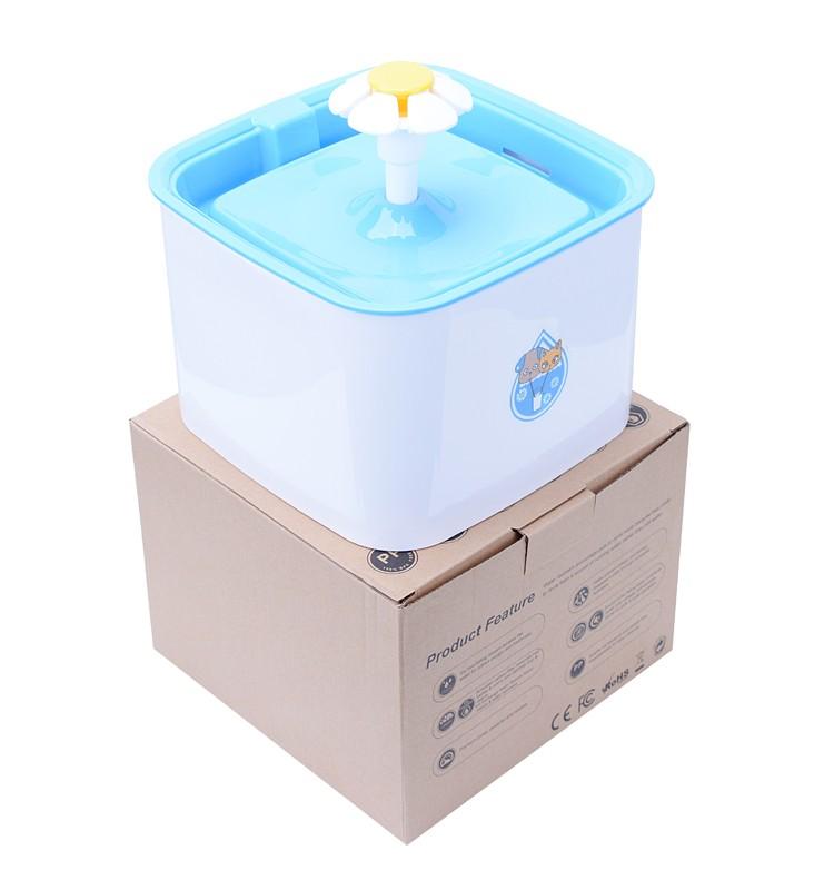 Fontaine à Eau Ultra Silencieuse 2.5L - Hydratation Premium Chiens et Chats Tan Cress