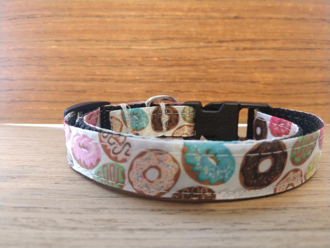 🍩 Collier Petit Format - Motif Donuts Gourmands ✨ Green Thalassa